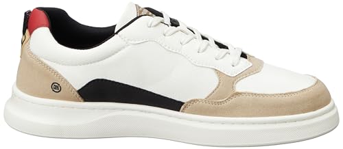 Woodland Men's White PU Sneakers-11 UK (45EURO) (SNK 6596024)