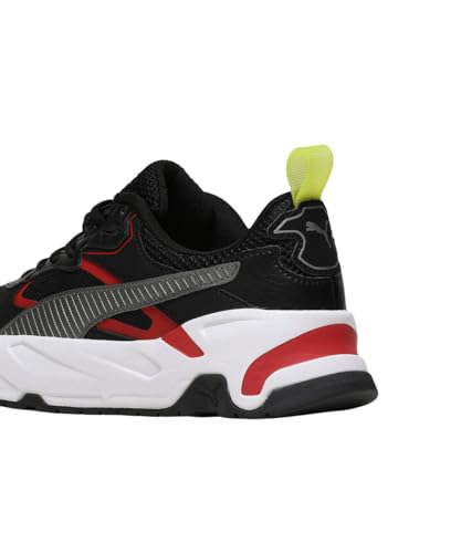 Puma | Scuderia Ferrari Trinity Men's Sneakers | Black-Aged Silver-Rosso Corsa | 8UK