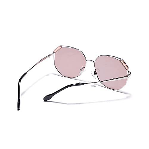 Carlton London Women Round Sunglasses With UV Protected Lens, Brown
