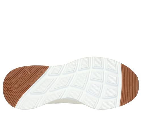Skechers Women Skech-AIR Court-Cool Avenue Off White Lace Up Casual Sneakers