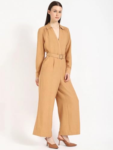Polyester Regular Fit Solid Jumpsuit