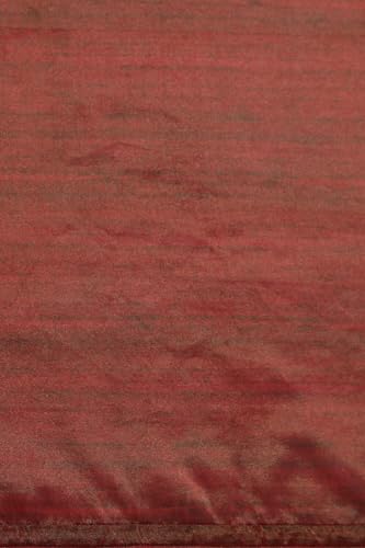 Taneira Women Pink Viscose Tissue Hand Painted Saree with Unstitched Blouse Piece (SPH08C00022-Pink)