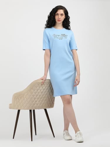 Tommy Hilfiger Womens Blue Color Dress (XS)