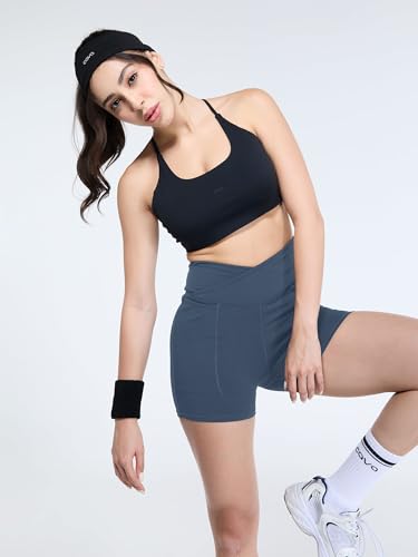 CAVA Steel Blue Hourglass Booty Shorts