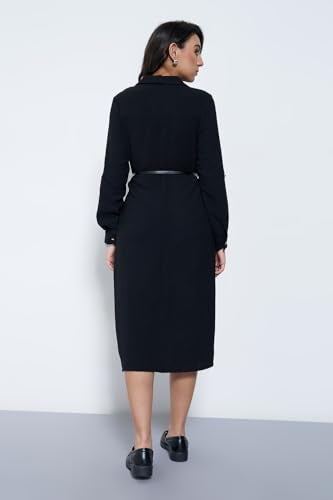 Annabelle by Pantaloons Womens Dress_AW25WWANDRS00183M54A167_Jet Black_S