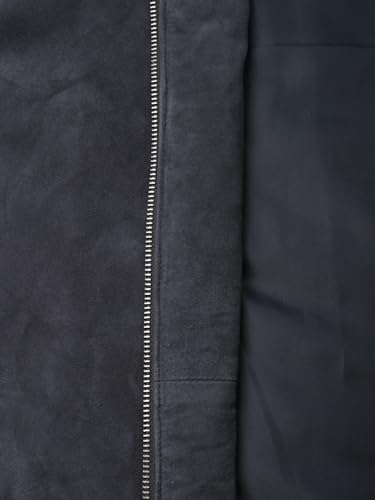 Solid Regular Fit Leather Jacket