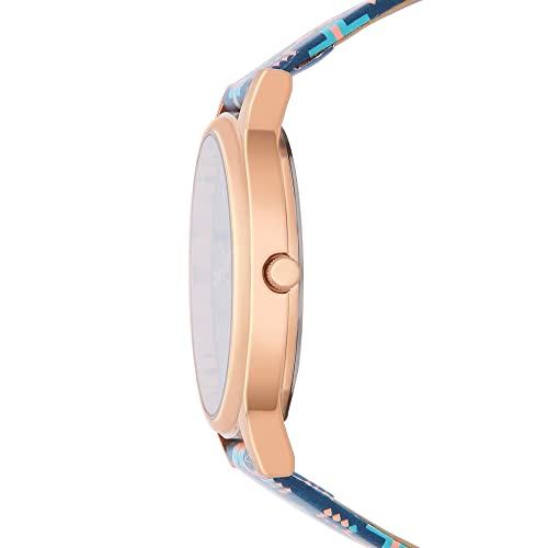 TEAL BY CHUMBAK Round Dial Analog Hand Watch for Women, Gifts for Women/Girls/Ladies, Stylish Fashion Watch for Casual/Work