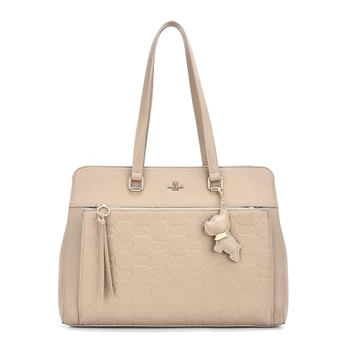 Akiki London Women's Ruskin Laptop Tote Handbag | Upto 15 Inch Laptop | Tote Bag for Work | Ladies Purse | Stylish Shoulder Bag | Gift for Women