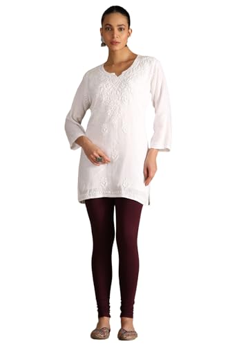 Soch Women's Regular Leggings (SOCORCLF0066_Red