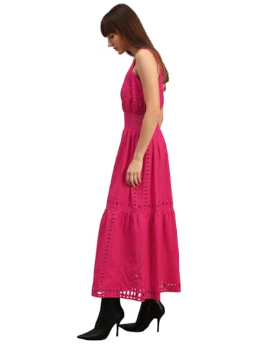 VERO MODA Women A-Line Pink Dress