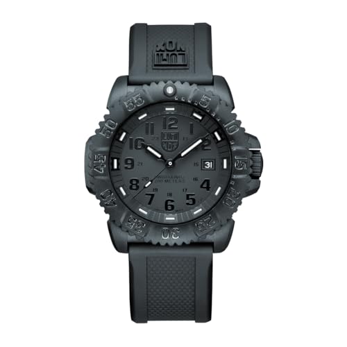 Luminox - Original Navy Seal X3.CZ51.BO - Mens Dive Watch - Watches for Men - 44mm - Swiss Quartz - 200M Water Resistant - Hardened Mineral Crystal - CARBONOX Case - Always Visible - Swiss Made