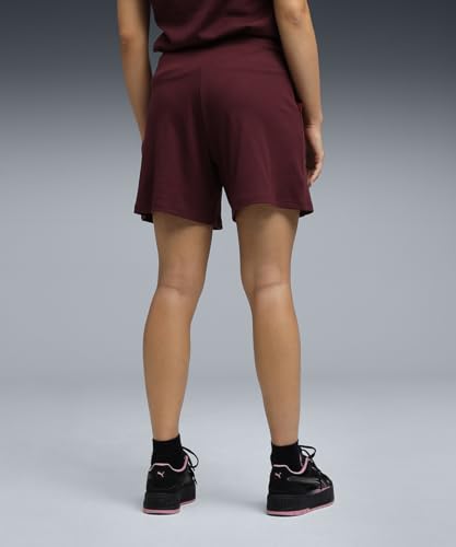 PUMA , Women, ESS ELEVATED Shorts, Ruby Shimmer, M (68502696)