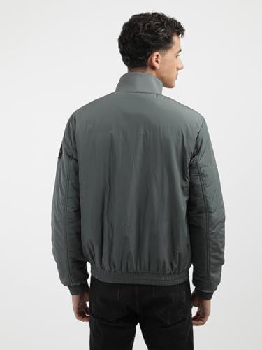 Calvin Klein Mens Grey Color Jacket (S)