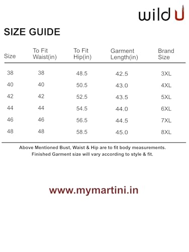 wild U Women Plus Size Trouser | Formal Office Wear | High Waist | Waist Elastic | Western | Stretchable (Blue - Waist 38"- 3XL)