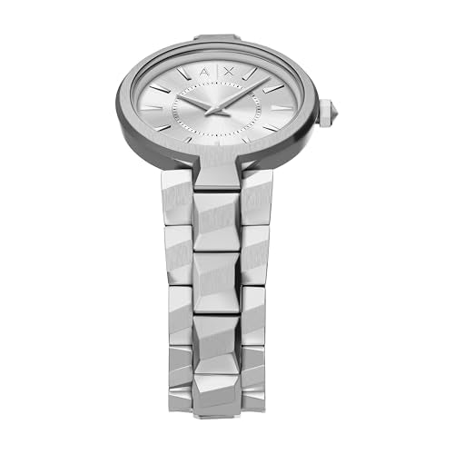 Armani Exchange Silver Quartz Stainless Steel Watch AX4405