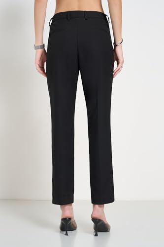 Annabelle by Pantaloons Women's Trousers Jet Black