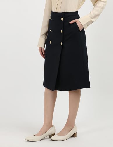 Tommy Hilfiger Womens Blue Color Skirt 36