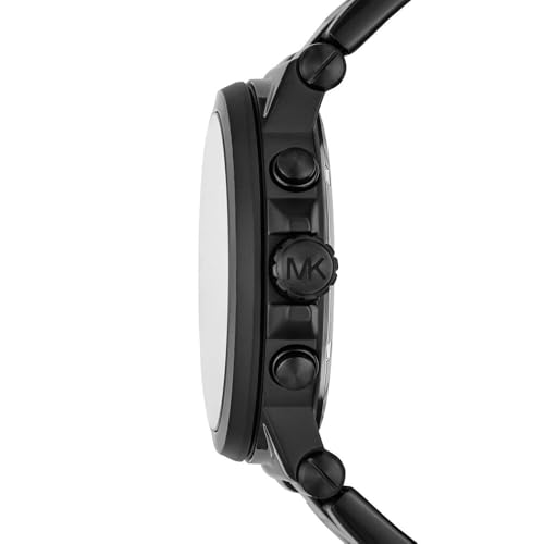 Michael Kors Stainless Steel Analog Black Dial Men Watch-Mk8279, Black Band