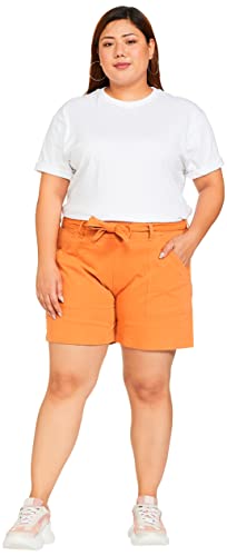 Amazon Brand - Symbol Women's Bottoms (SYMSS20SH60_Mustard_2XL)