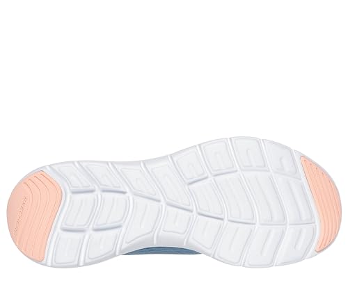 Skechers Women Flex Appeal 5.0 Off White Lace Up Casual Sneakers