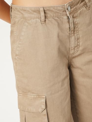 Max Women's Regular Cargos (BRONCO2D_White