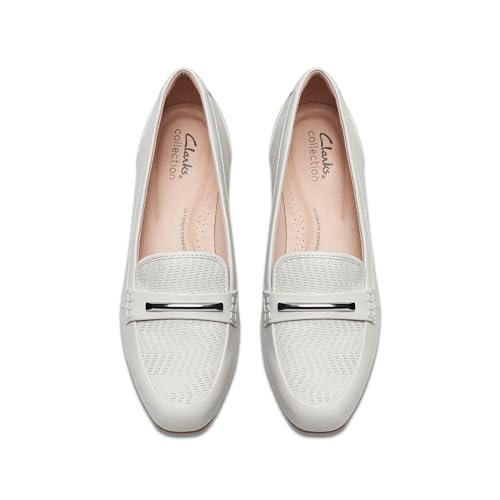 Clarks Juliet Aster Off White Lea