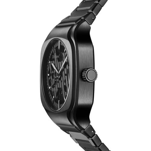 D1 Milano Soot Depth Square Bracelet 37 mm