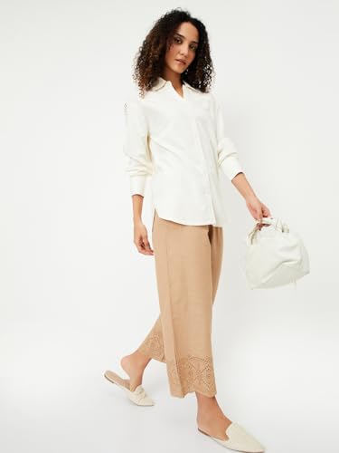 Max Women's Regular Pants (VKFBFE24JA_Beige
