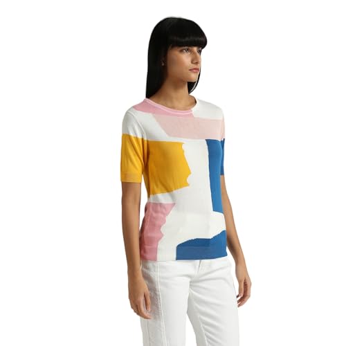 Pepe Jeans Women's Slim Fit T-Shirt (PL702183_Yellow