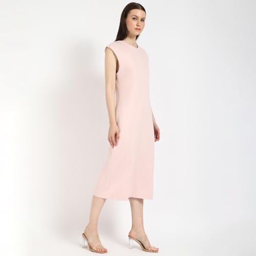 Calvin Klein Jeans Pink Solid Dress for Feminine Style