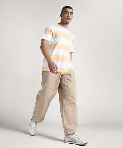 Puma Men's Regular Fit T-Shirt (684657_Almost Apricot