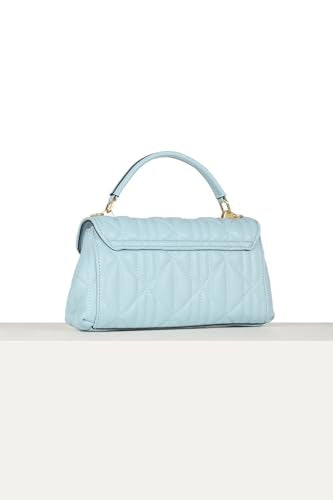 Women Blue Solid Casual Sling Bag