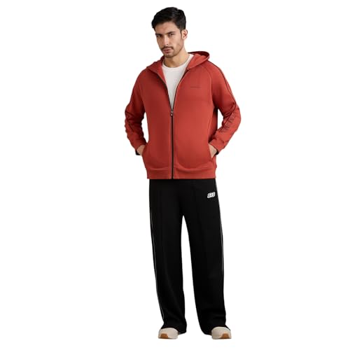 Skechers Men's A-Line Coat (JA0154ID_Charcoal/Orange