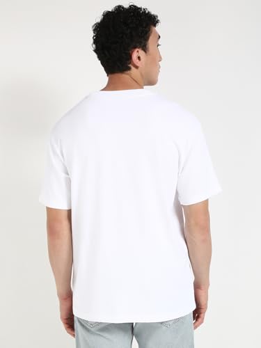 Calvin Klein Men White T Shirt