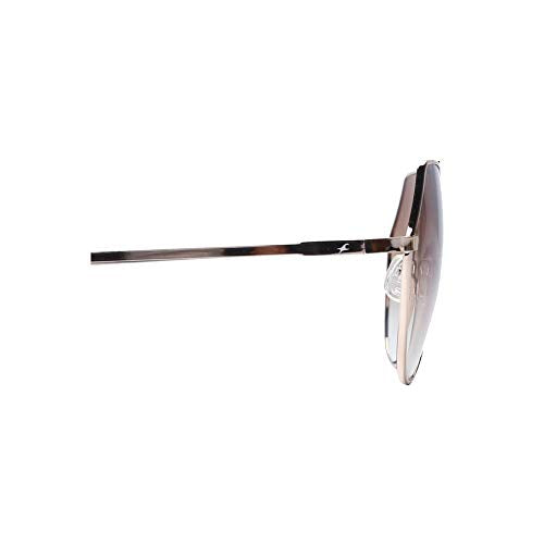 Fastrack Gradient Oval Women's Sunglasses - (M192BR2F|55|Brown Color)