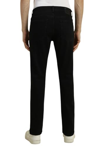 Allen Solly Men's Slim Jeans (ALDNASLFA26400_Black