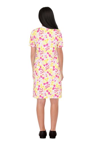 Allen Solly Girls Dresses Blue-Pink