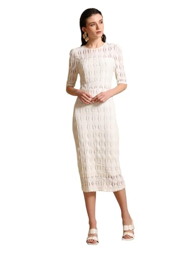 Kazo Luna Mini Dress Off White