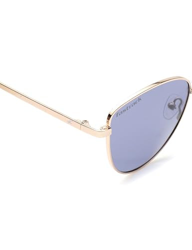 Fastrack Purple Colored Metal Frame CatEye Shaped Polarized Sunglasses for Women