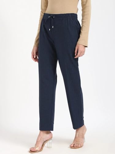 Navy Women's Trousers for Professional Look
