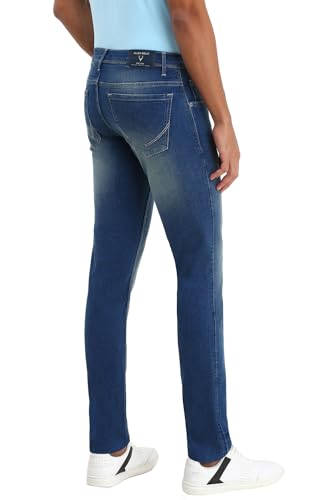 Allen Solly Men's Slim Jeans (ALDNASLF522417_Blue