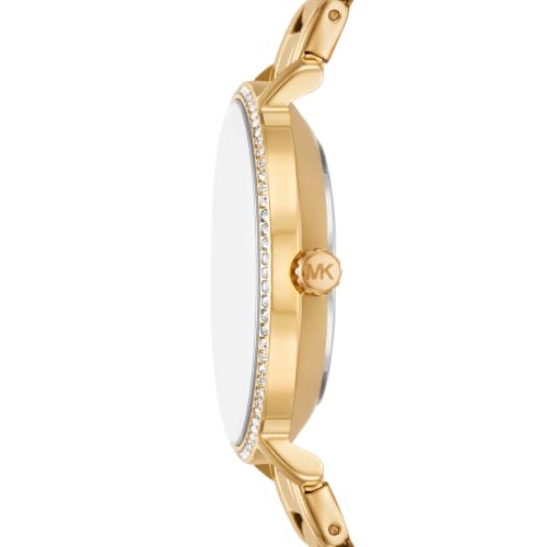 Michael Kors Pyper Gold Quartz Stainless Steel Watch MK7643SET