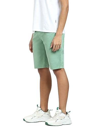 Jack & Jones Regular Fit Shorts (12245070_Absinthe Green_XL)