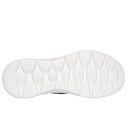 Skechers Women's Go Walk Flex Hands Free Slip-ins - Grand Entry, Navy/White, 6 Wide