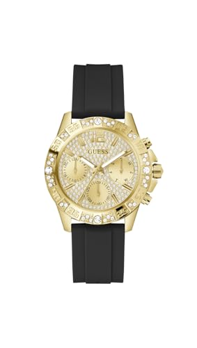 GUESS Champagne Round Dial Analog Women's Watch - GW0772L5