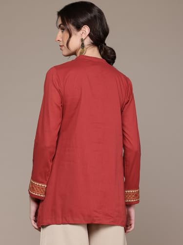 Ritu Kumar Maroon Hanoi Kurti