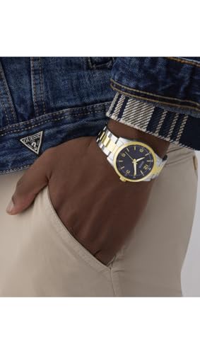 Guess Sport 40 mm Blue Dial Men Analog Watch- GW0965G4