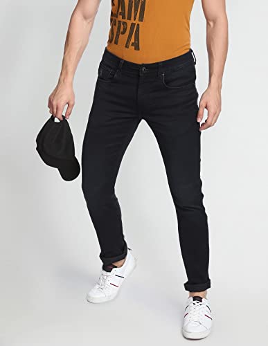 U.S. POLO ASSN. Mid Rise Dark Wash Skinny Jeans