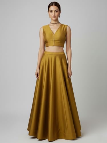 Thevasa Women's Forever Classy Blouse (Silk Pear Green, 32)