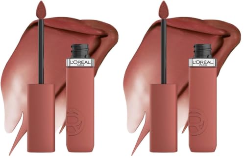 L'Oreal Paris Infallible Matte Resistance Lipstick, 635 Worth It Medium (Pack of 2)